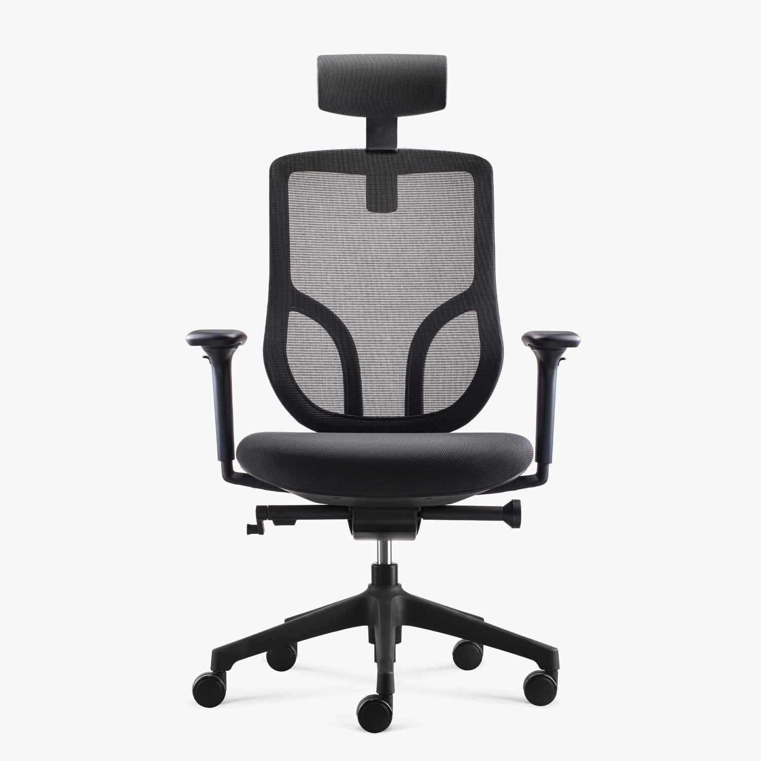 Silla Oficina Chic con cabecero Negro - Form Design