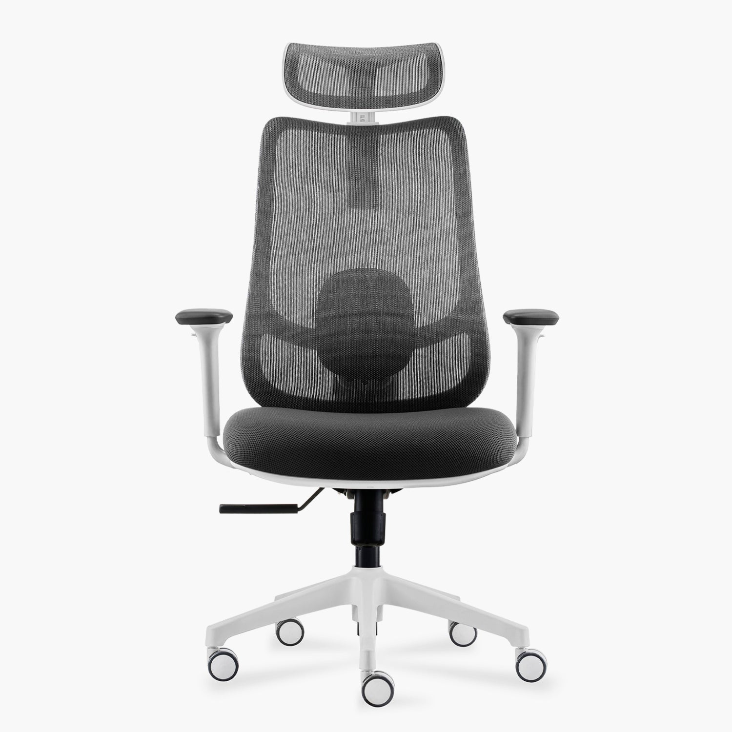 Silla Oficina Bolt Gris Claro con cabecero - Form Design