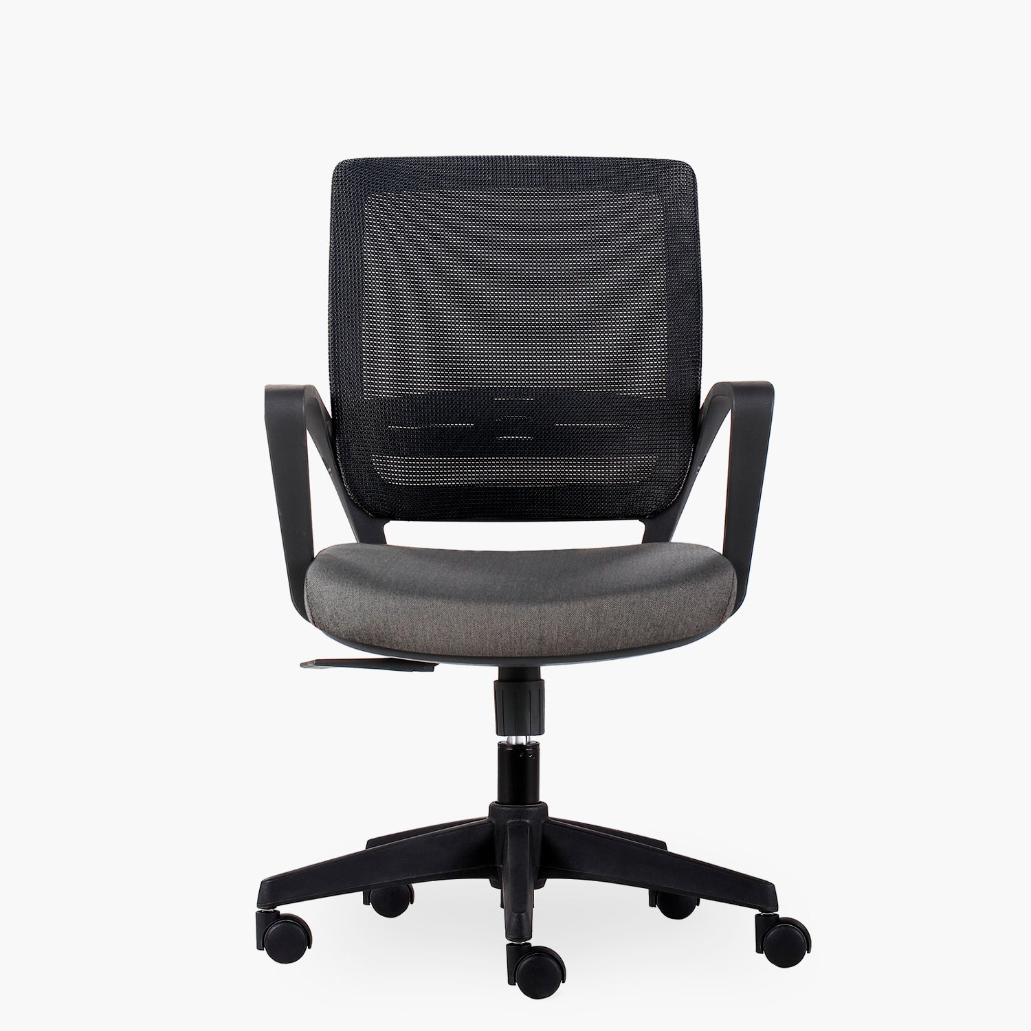 Silla Oficina Job Base Nylon Gris Oscuro - Form Design