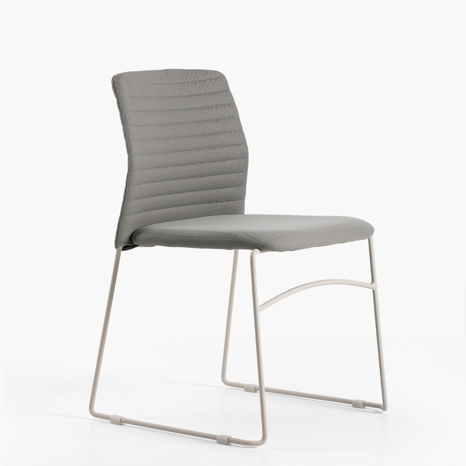 Silla Oficina Visita Taipei Gris/Blanco