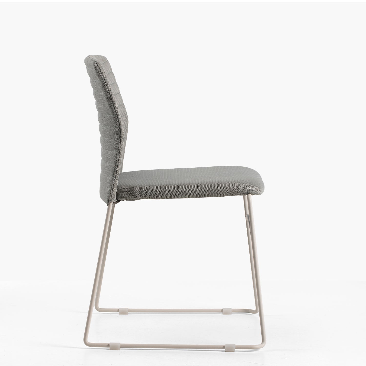 Silla Oficina Visita Taipei Gris/Blanco