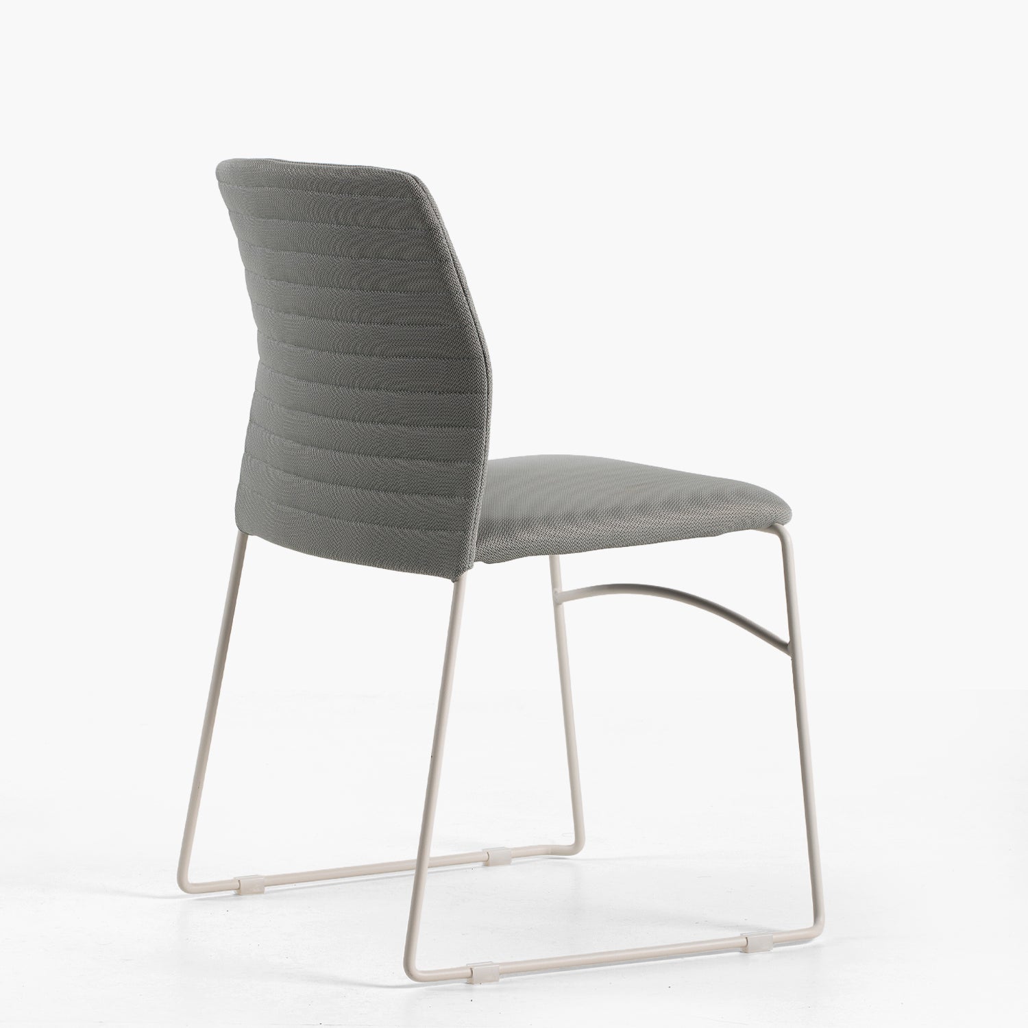 Silla Oficina Visita Taipei Gris/Blanco