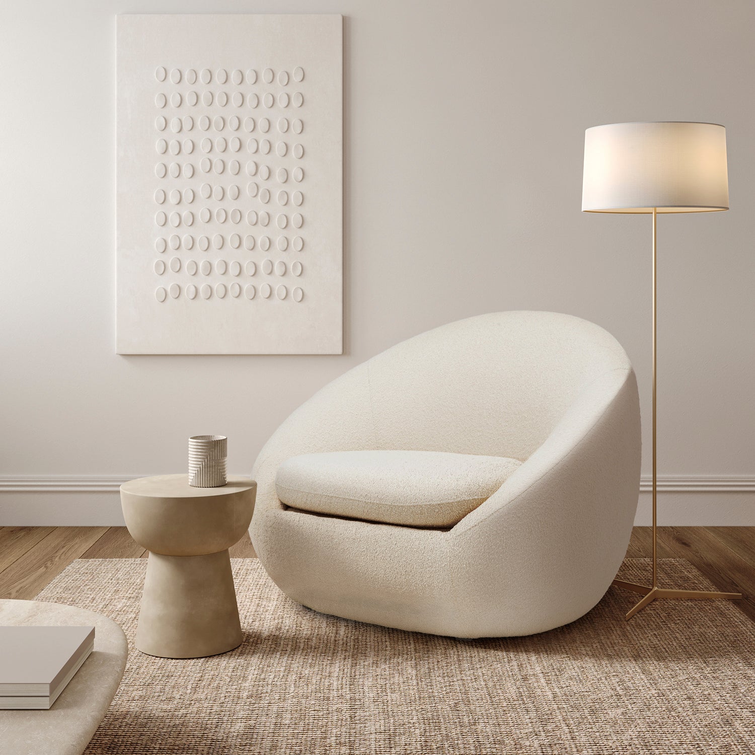Sillón Moderno Blanco - FORM Design
