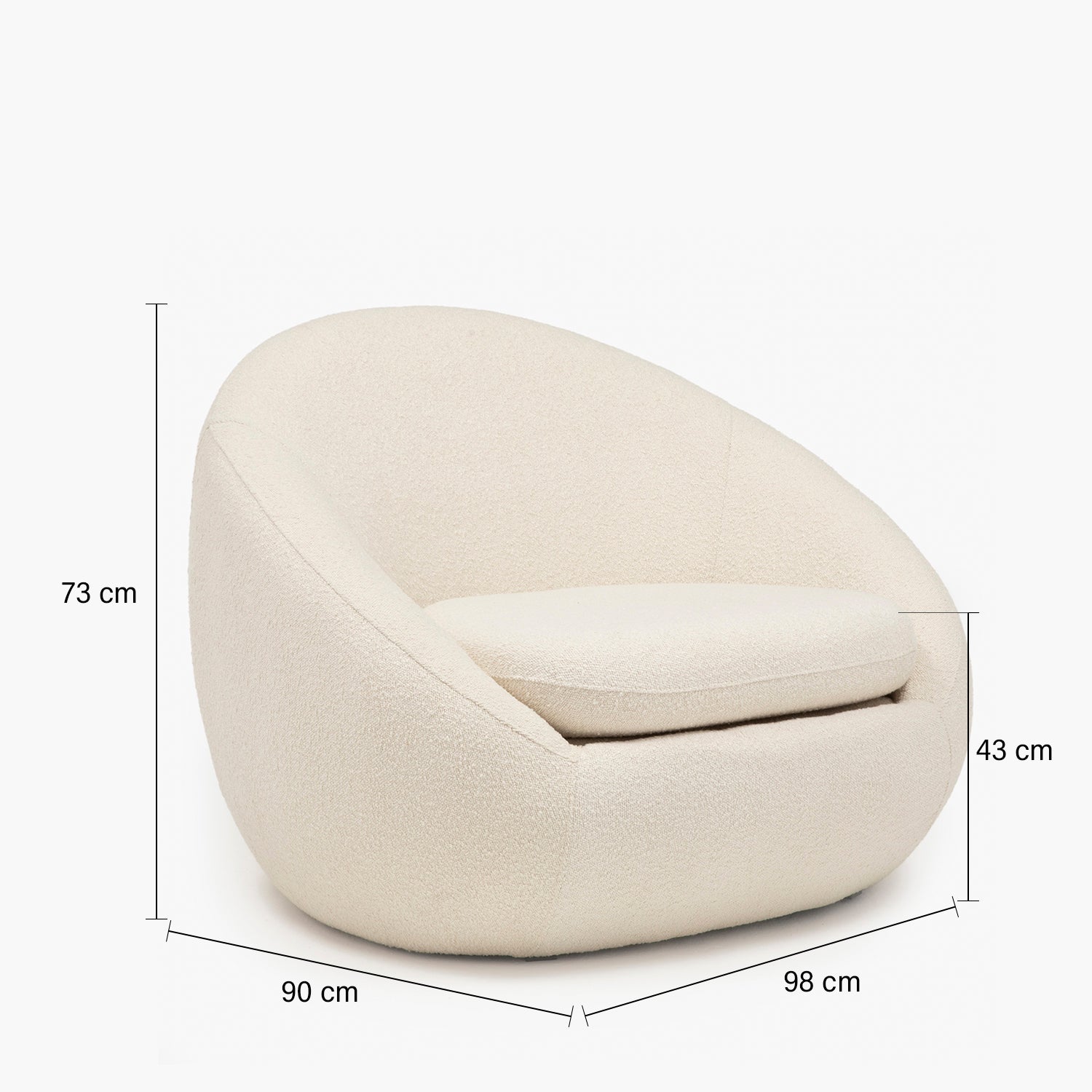 Sofa Oporto 1C Crema - Form Design