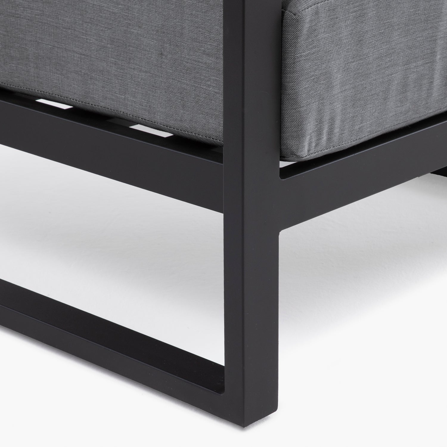 Sofá 1C Montego OLE Gris oscuro/Gris