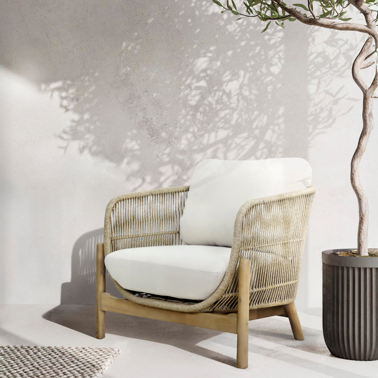 Sofá 1C Pipa Natural