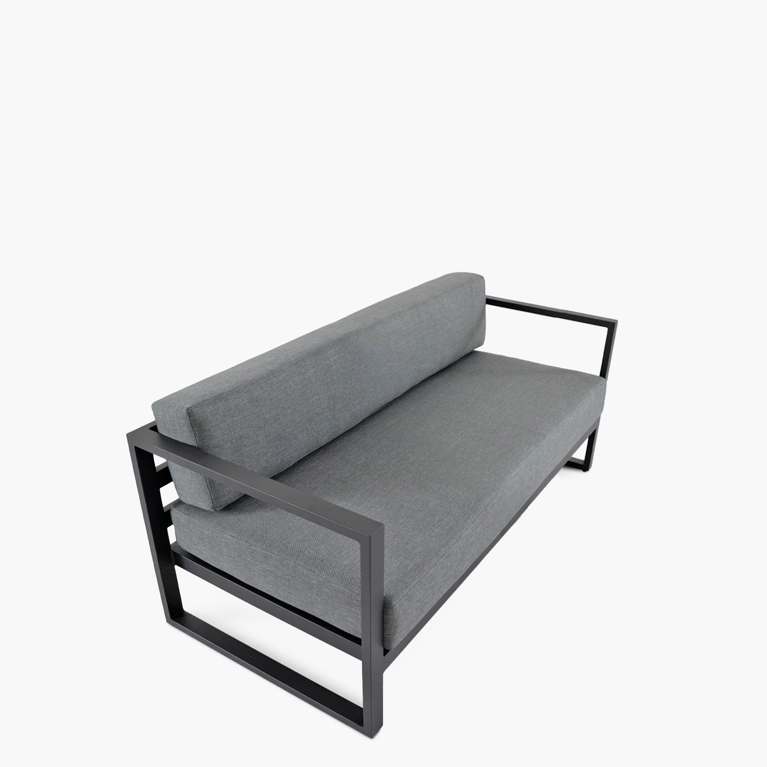 Sofá 2C Montego OLE Gris oscuro/Gris