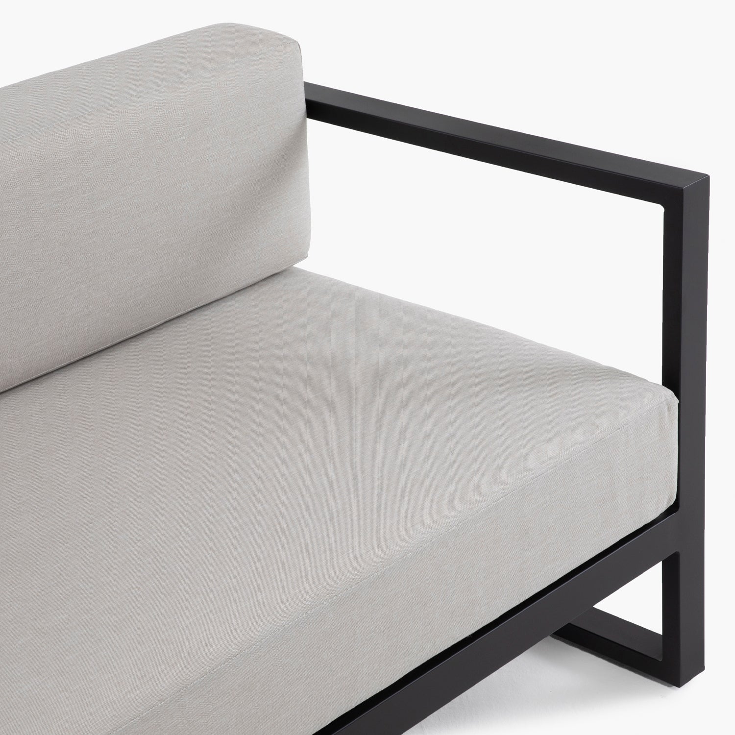 Sofá 2C Montego OLE Negro/Beige