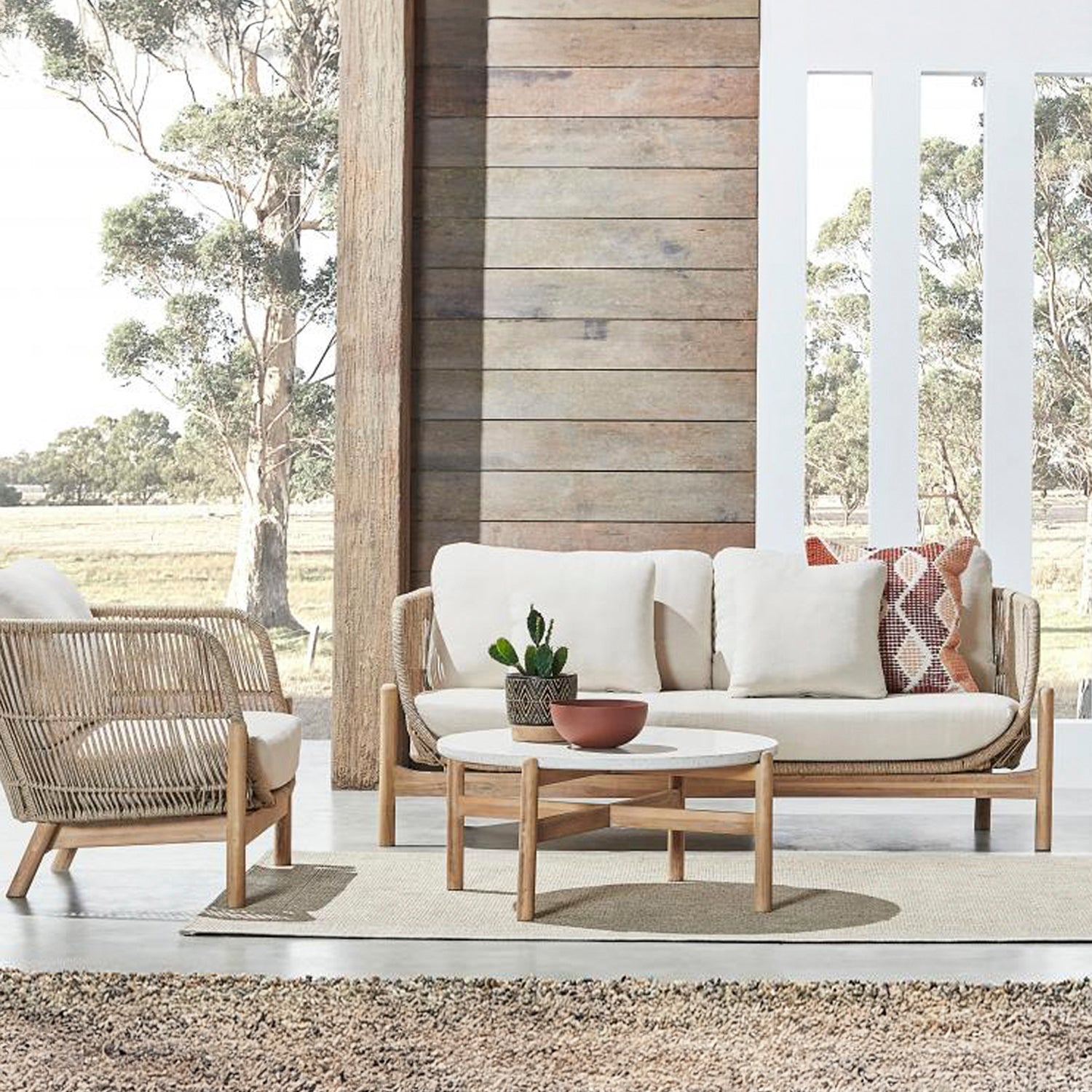 Sofá 2C Pipa Natural