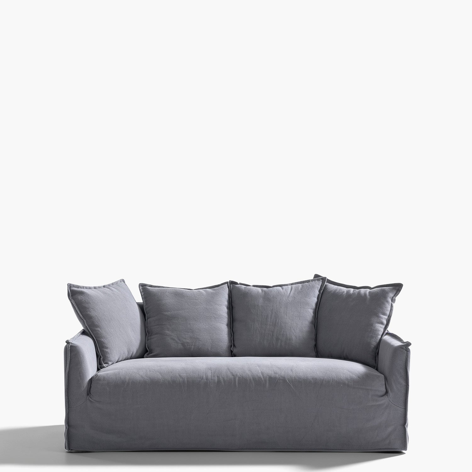 Sofá 3 Cuerpos Maule Gris