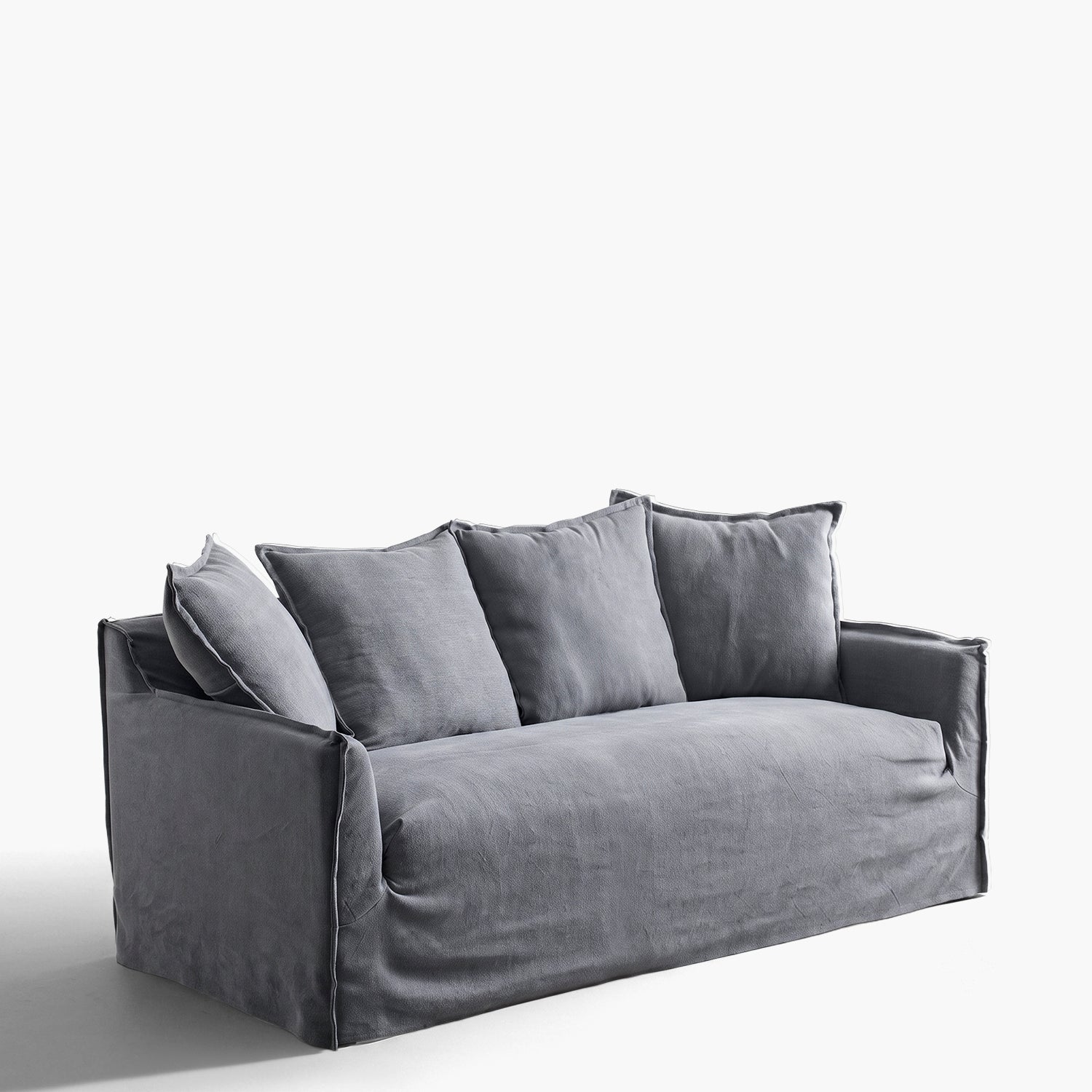 Sofá 3 Cuerpos Maule Gris