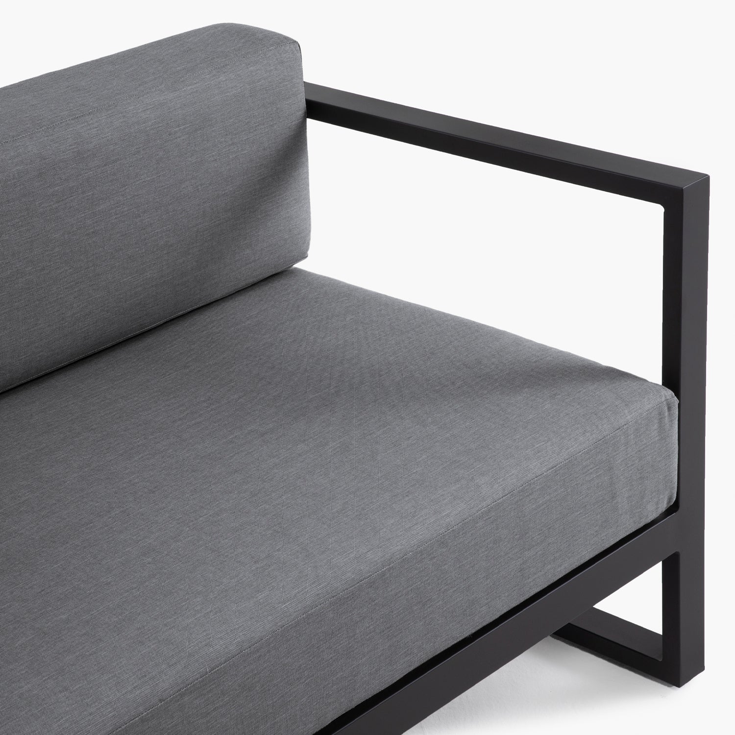 Sofá 3C Montego OLE Gris oscuro/Gris