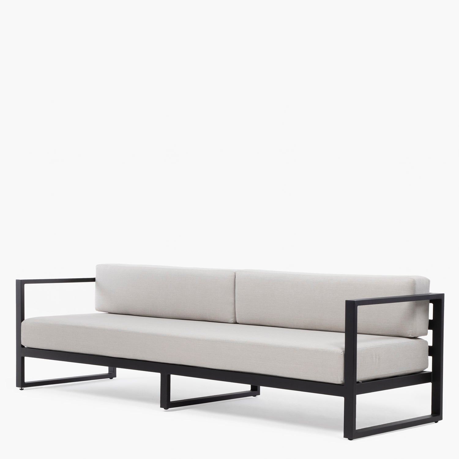 Sofá 3C Montego OLE Negro/Beige