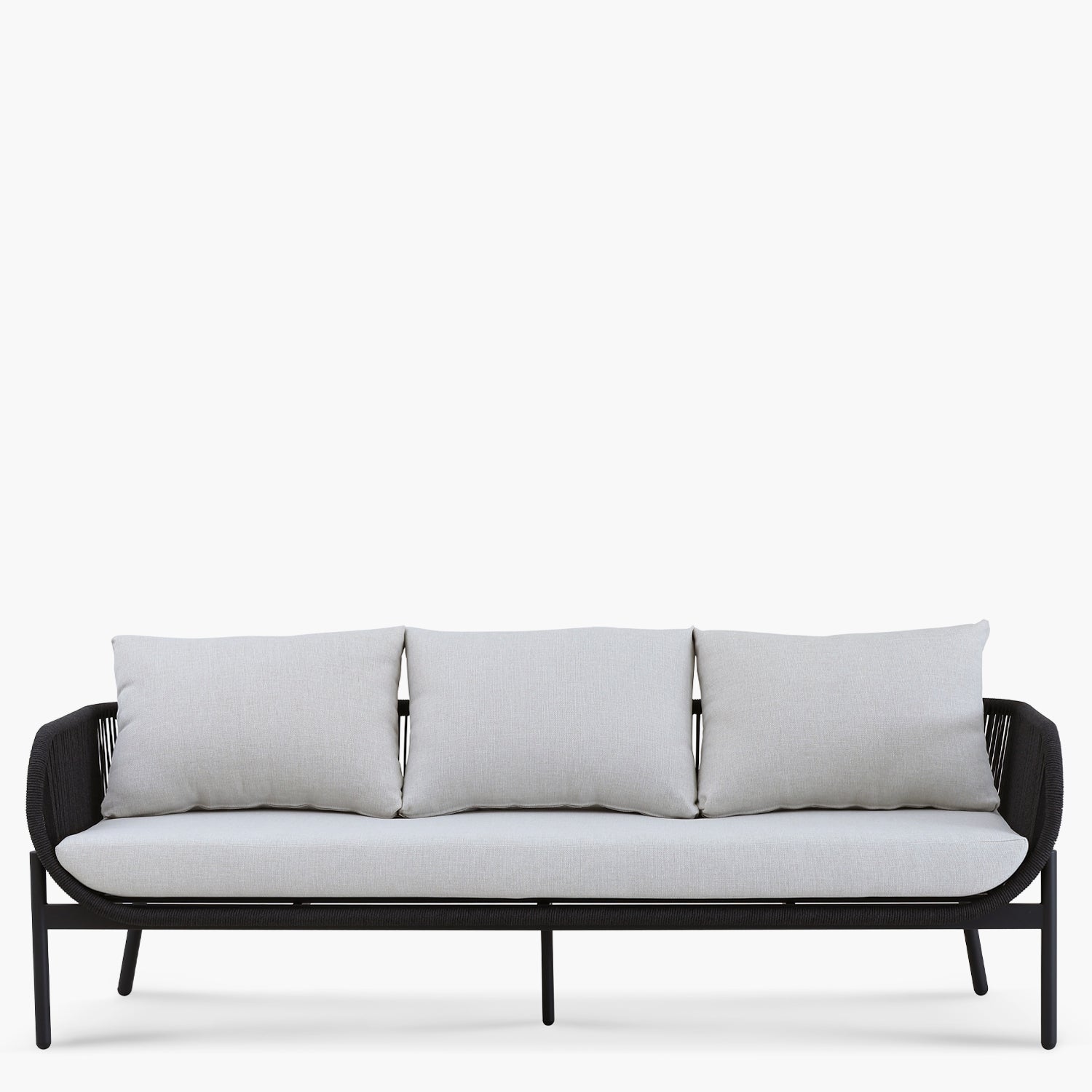 Sofá 3C Porto Belo Negro