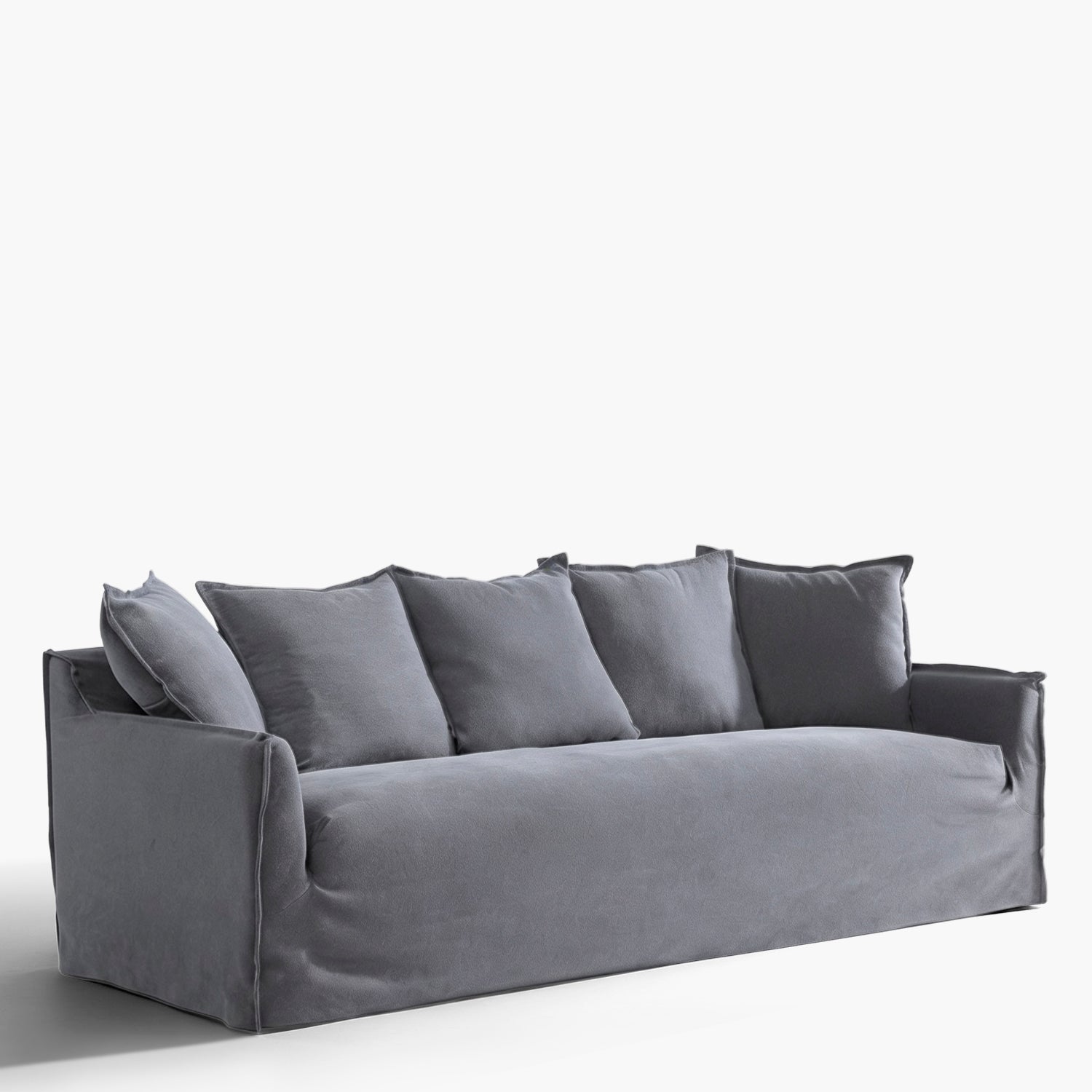 Sofá 4 Cuerpos Maule Gris