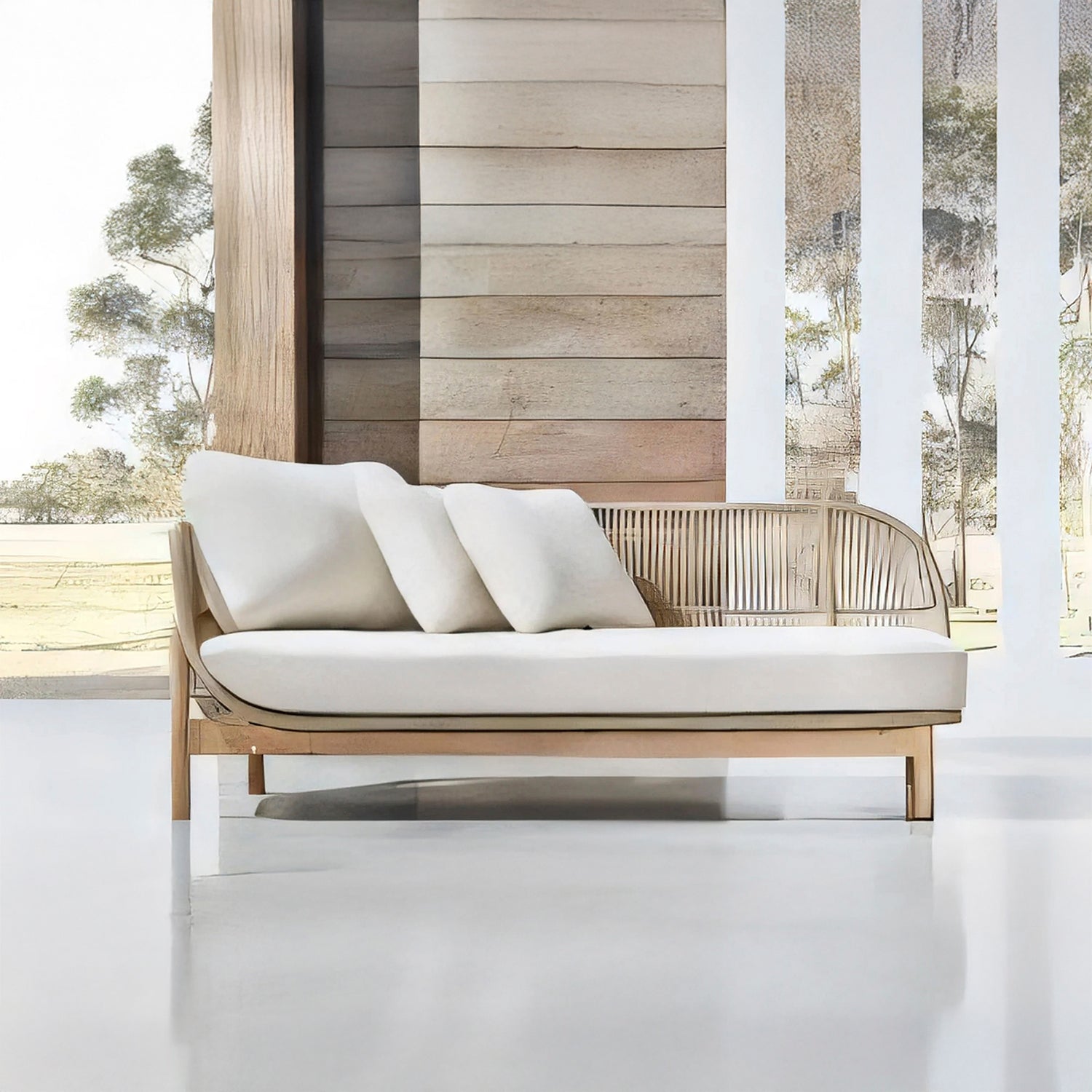 Sofá Lounge Terraza Pipa Natural