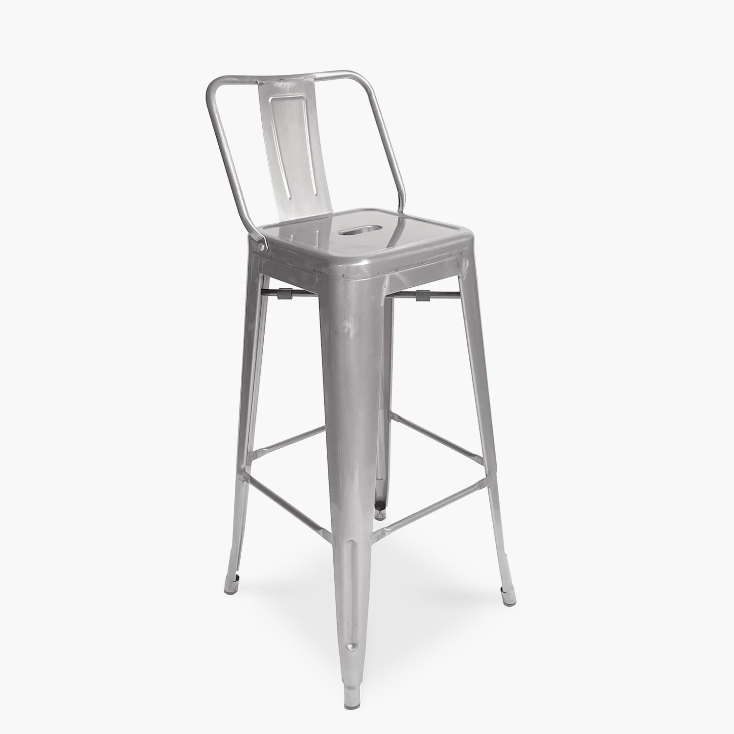 Taburete Alto 77 Tolix c/resp Metal
