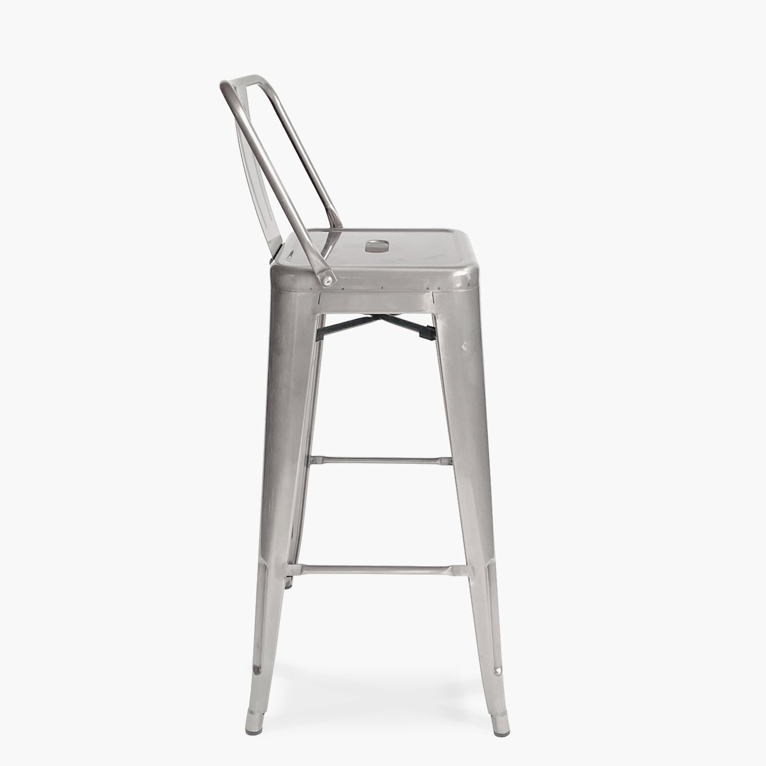 Taburete Alto 77 Tolix c/resp Metal