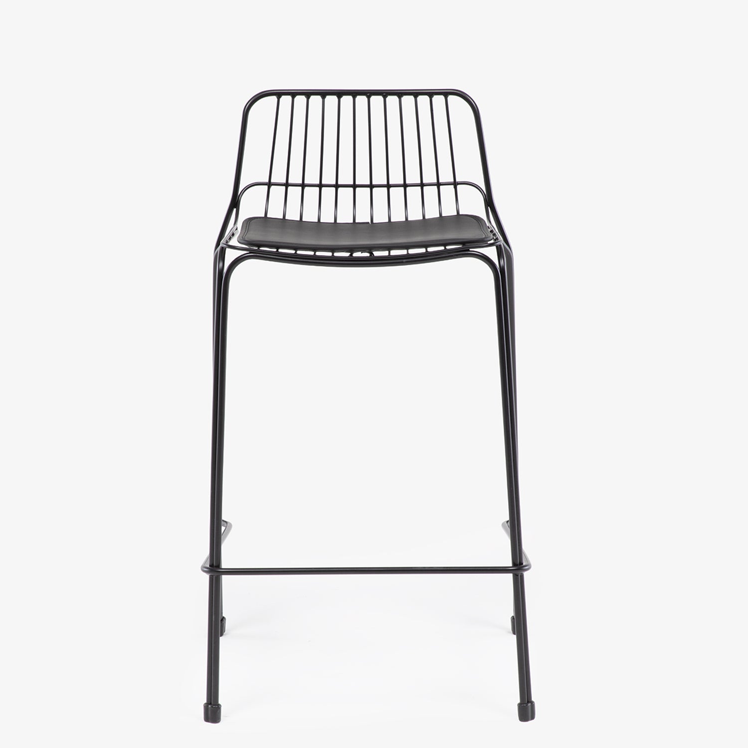 Taburete Alto Metal Isabella Negro - Form Design