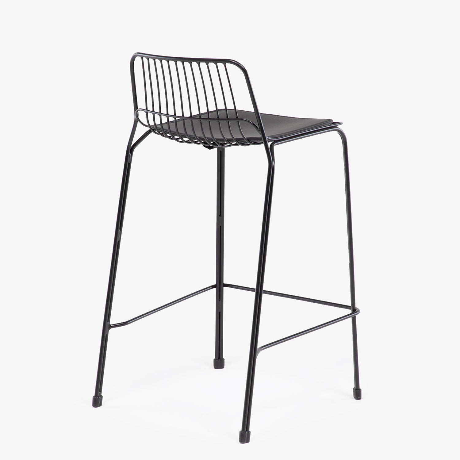 Taburete Alto Metal Isabella Negro - Form Design