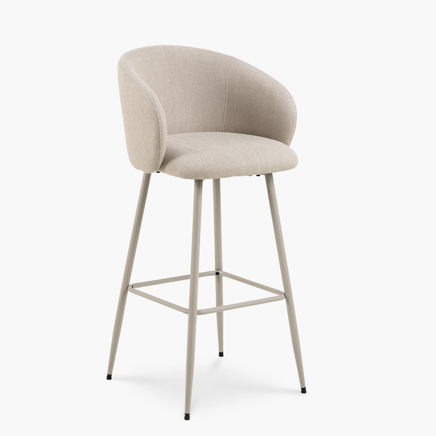 Pack 2 Taburete Eleanor Beige