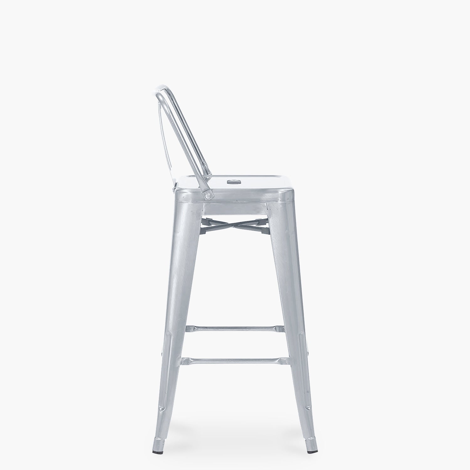 Taburete Medio 67 Tolix c/resp Metal