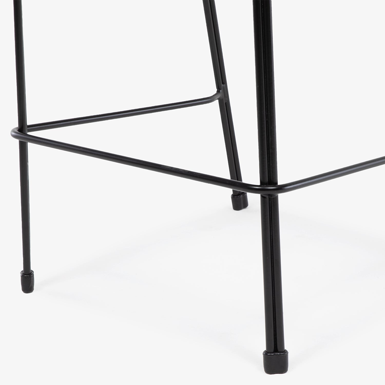 Taburete Medio Metal Isabella Negro - Form Design