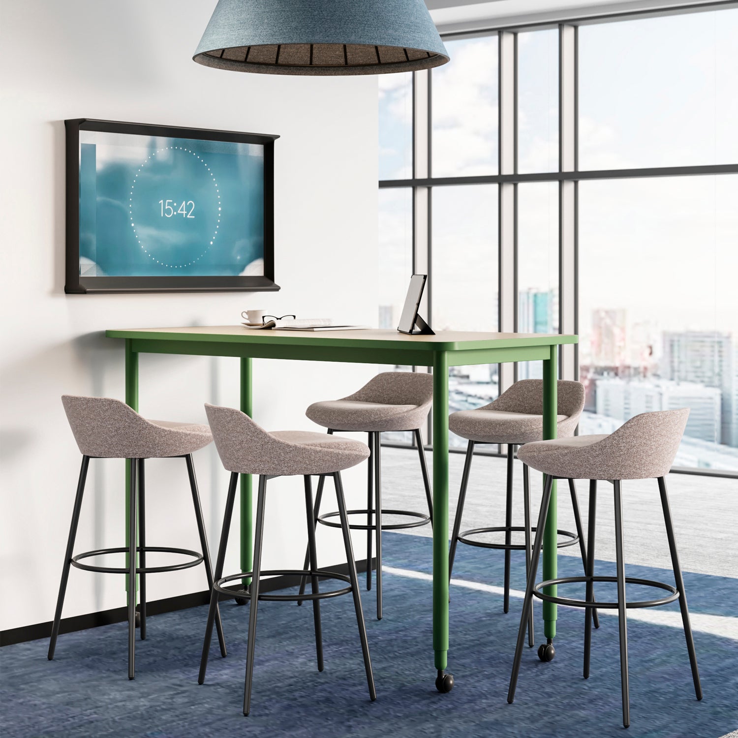 Taburete Manhattan Gris - Form Design