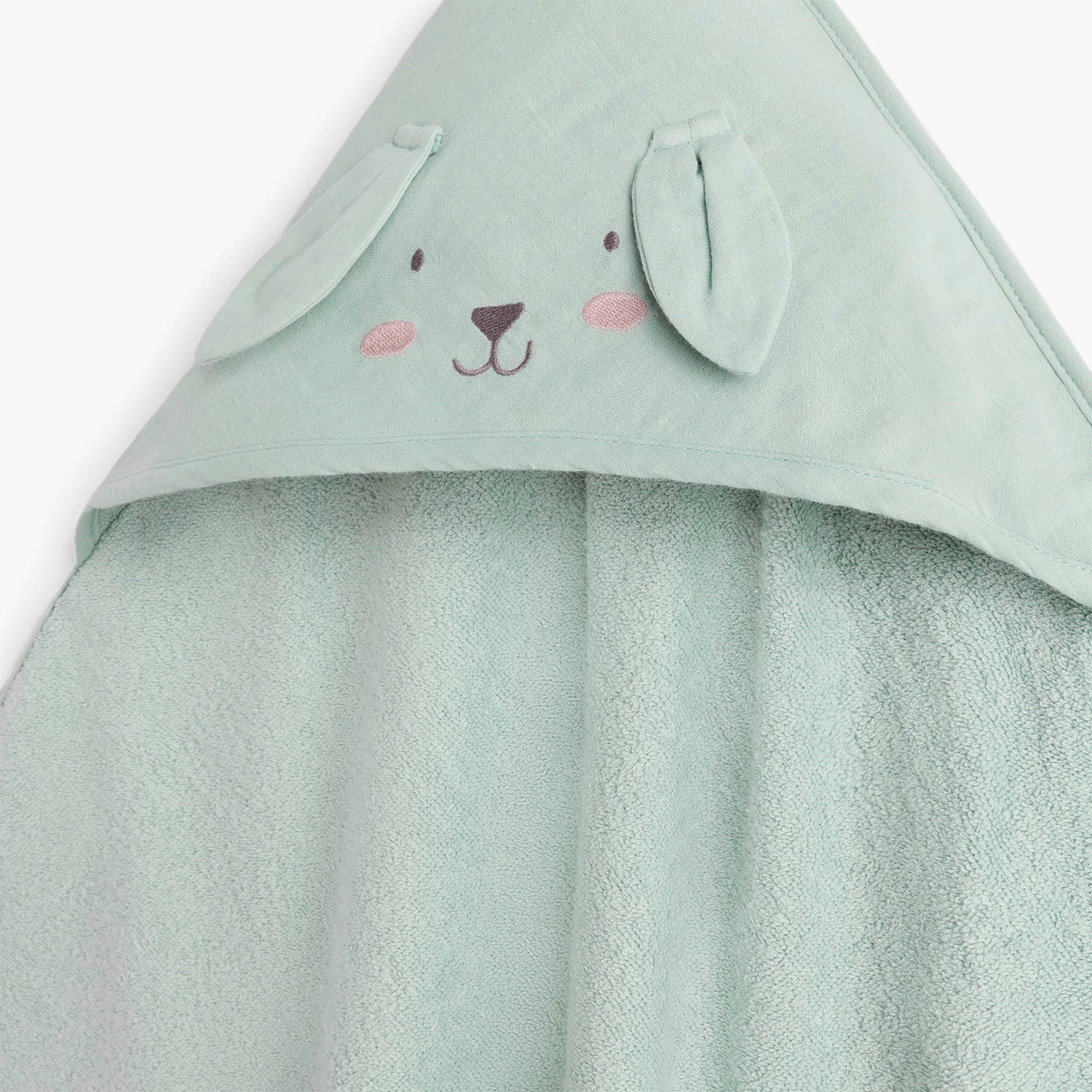 Toalla Infantil Caru 80x80 Verde Claro