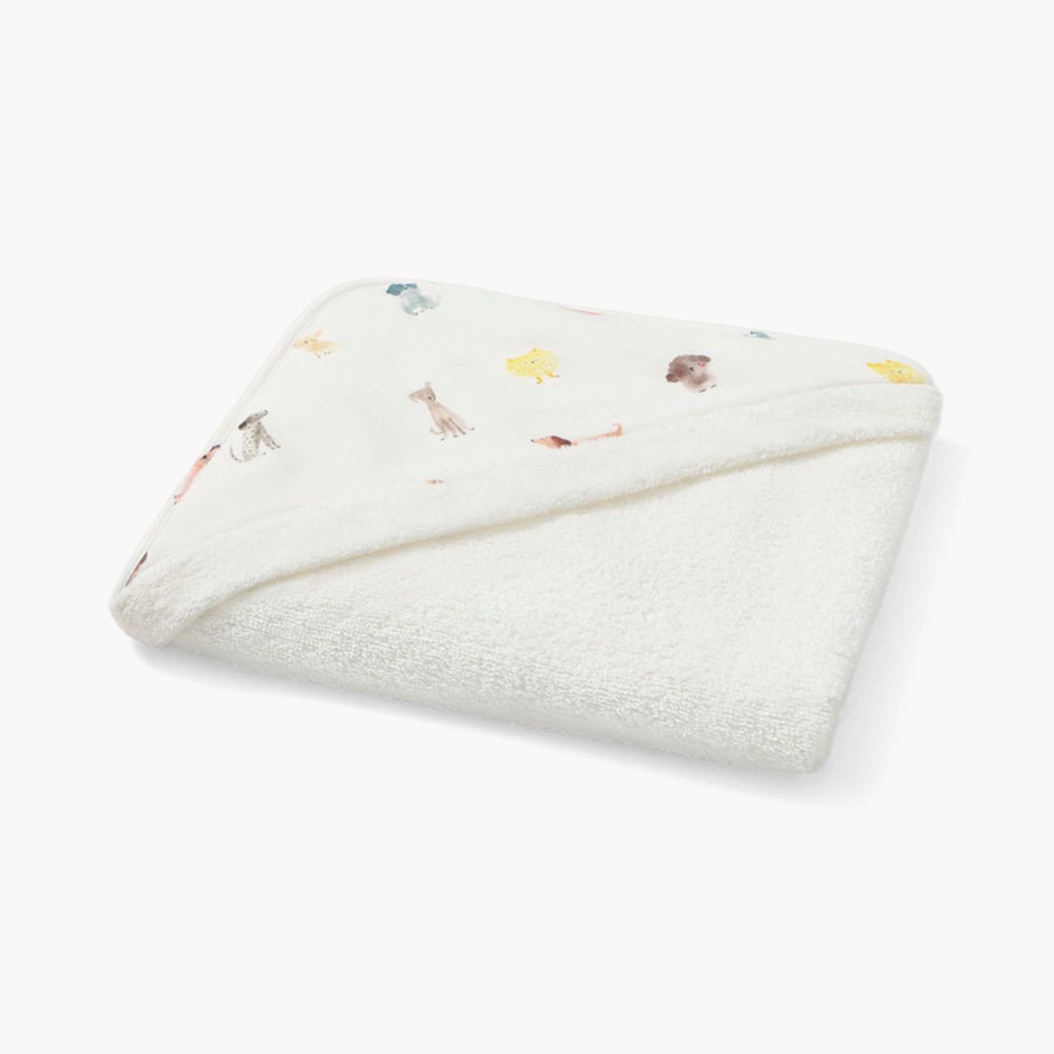 Toalla Infantil Amiguis 80x80 Blanco