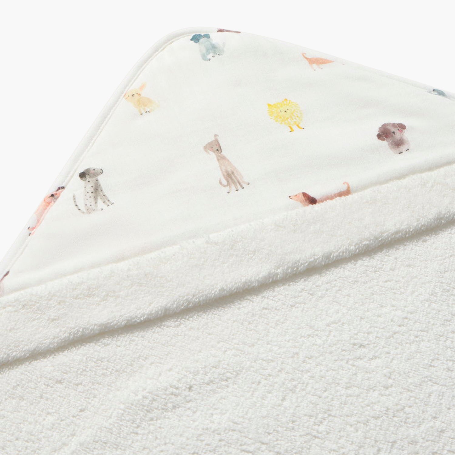 Toalla Infantil Amiguis 80x80 Blanco