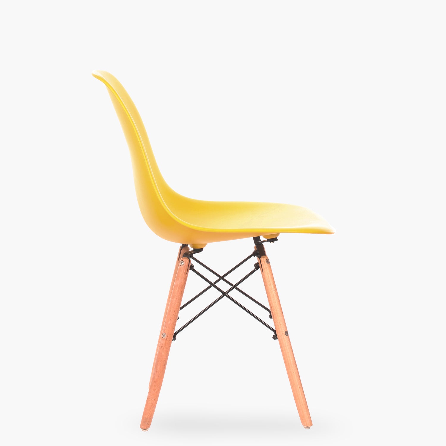 Silla DSW Réplica Eames Amarillo