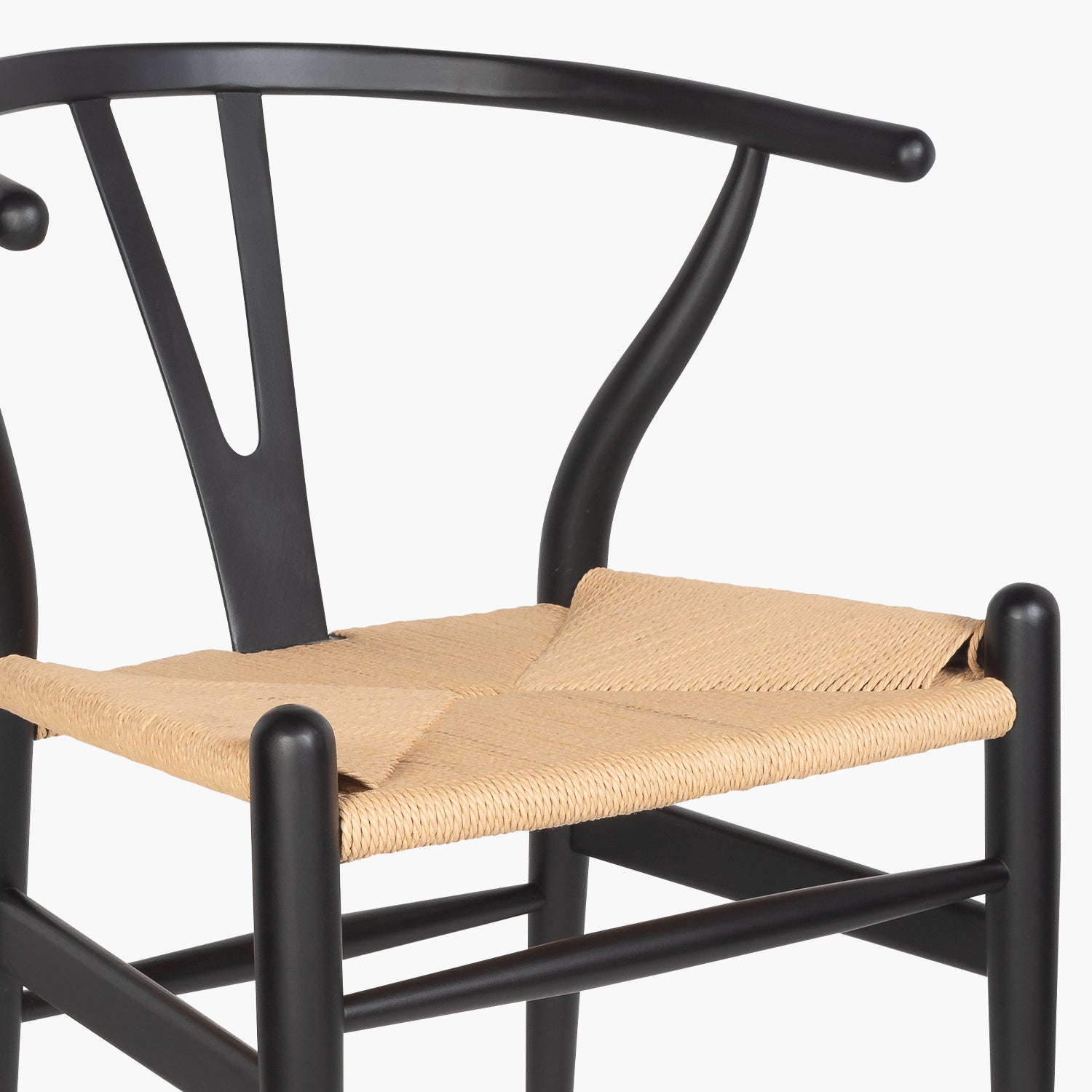 Silla Madera Wishbone Negro