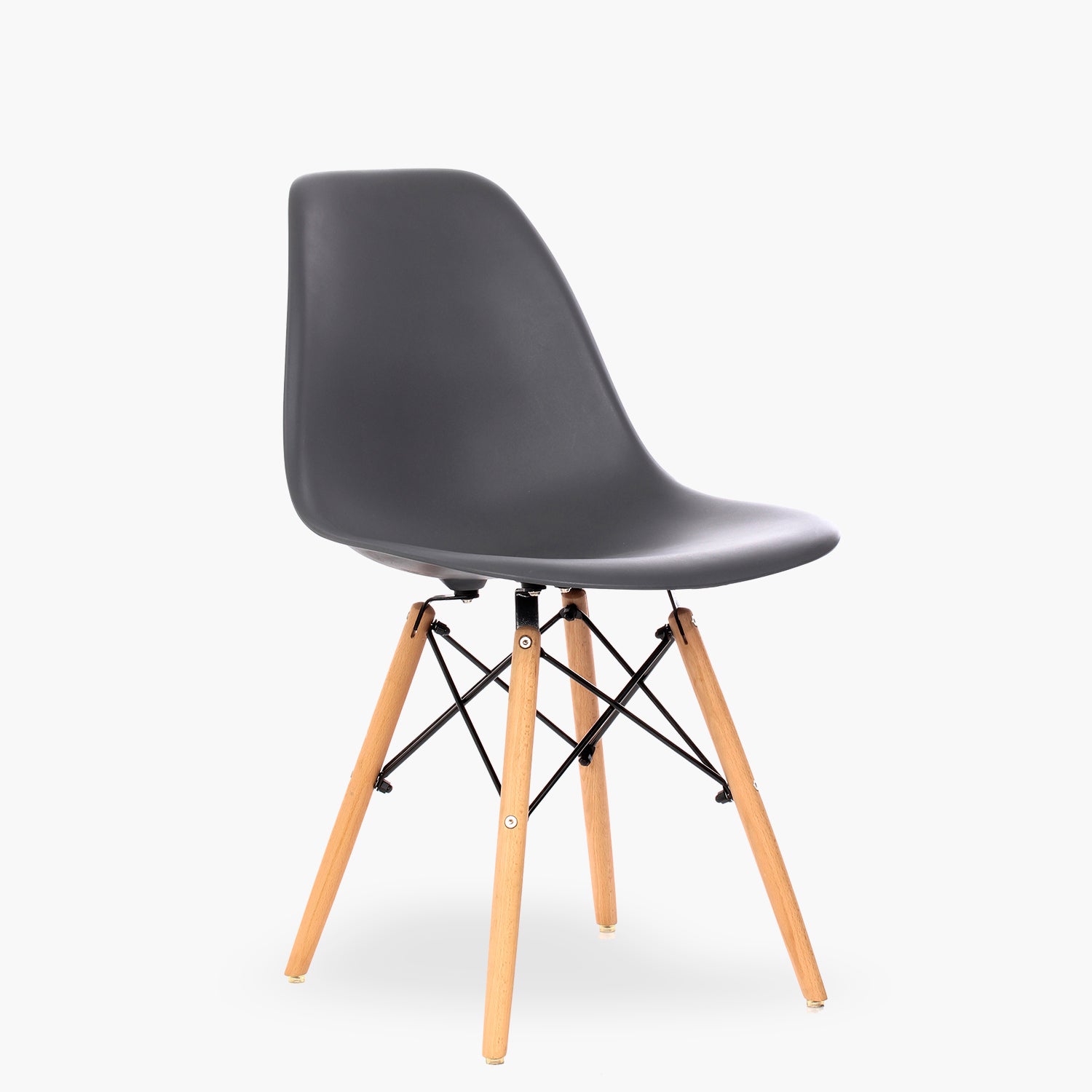 Silla DSW Réplica Eames Gris Oscuro