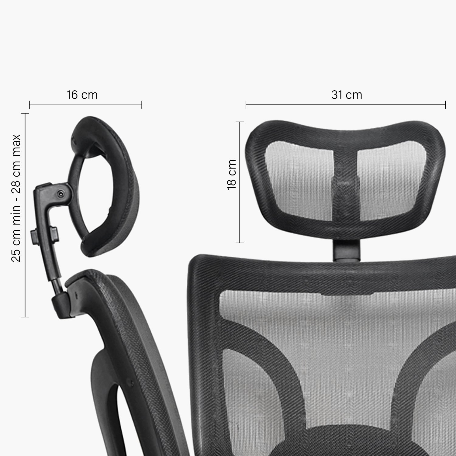 Cabecero para silla Black