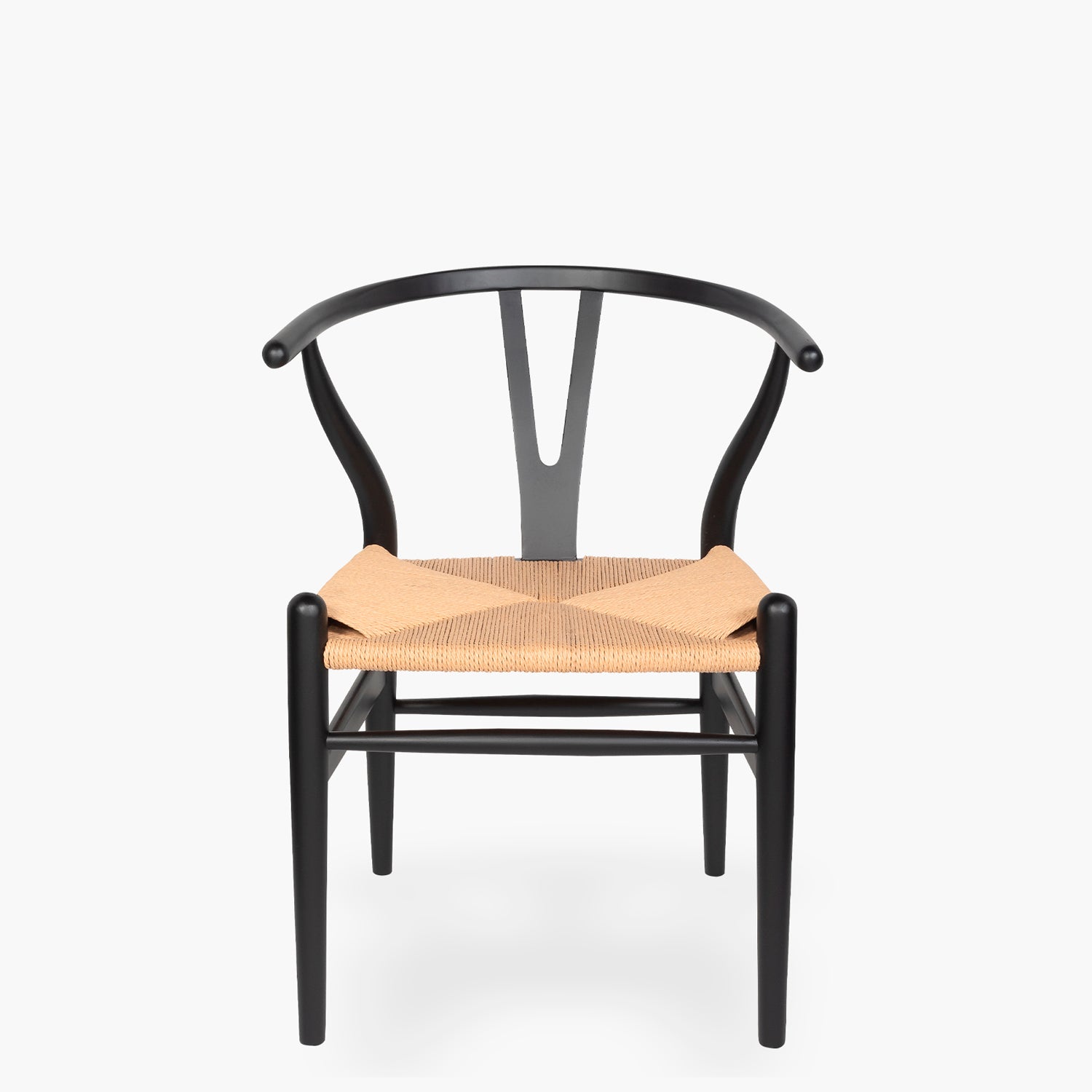 Silla Madera Wishbone Negro