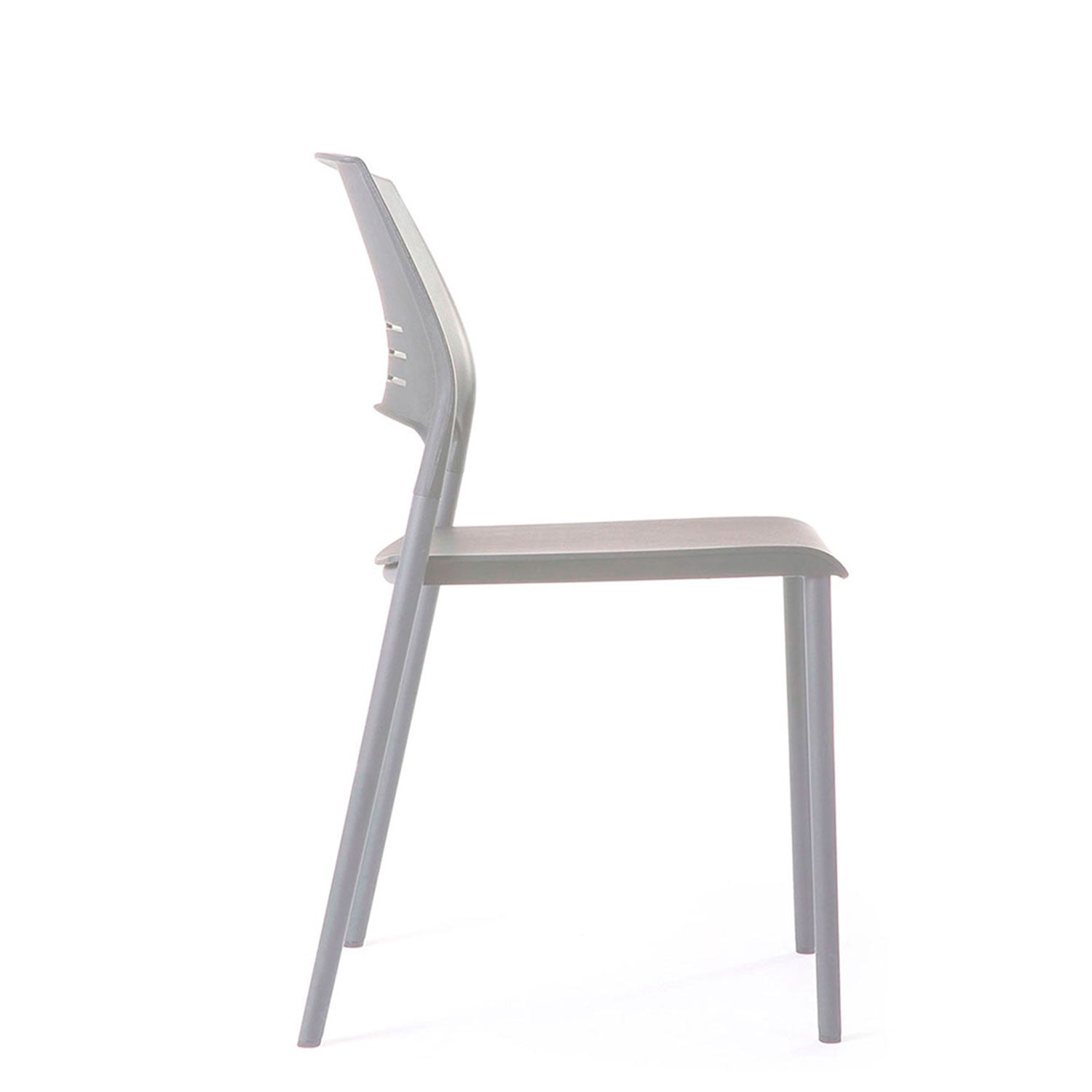 Silla Visita Colore Gris