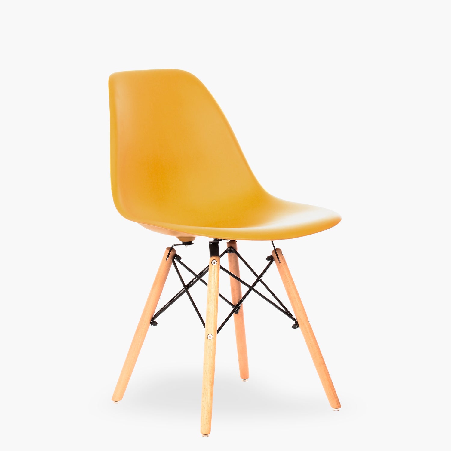 Silla DSW Réplica Eames Mostaza