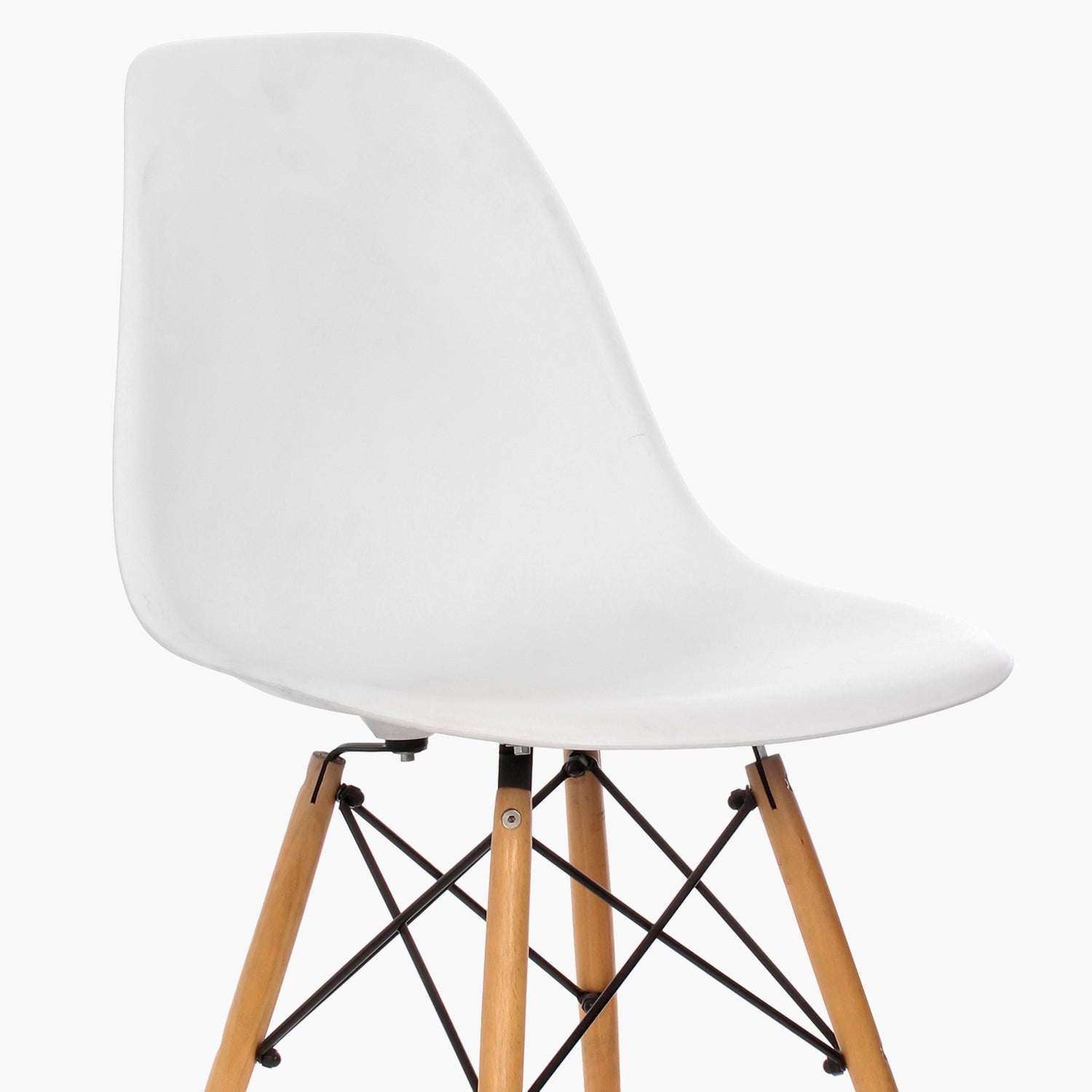 Silla DSW Réplica Eames Blanco