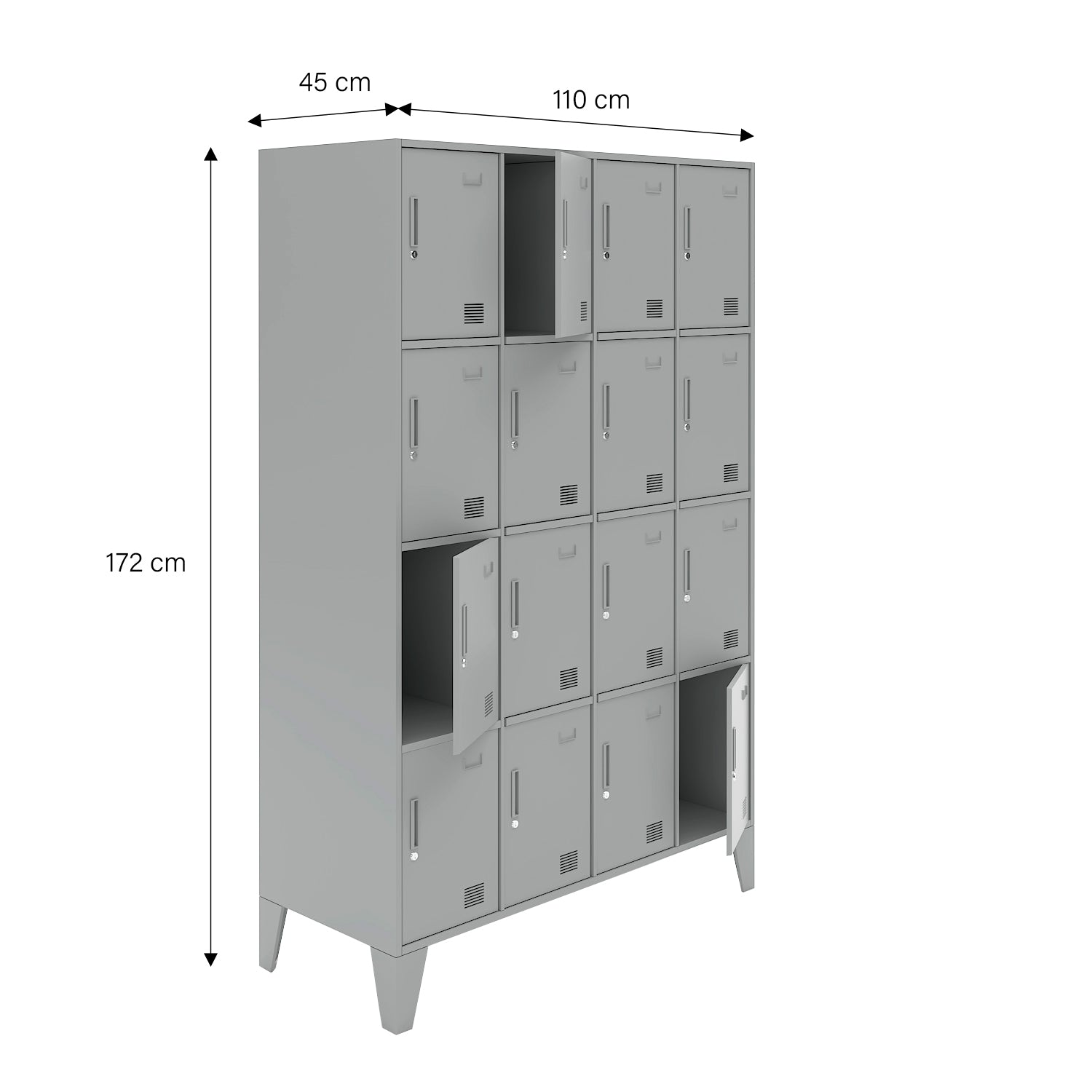 Locker metálico L4A4