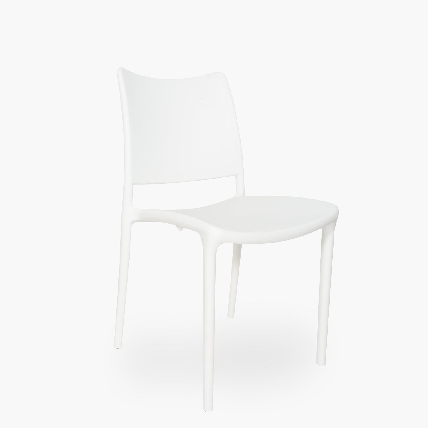 Silla plastico para exterior Todi Blanco