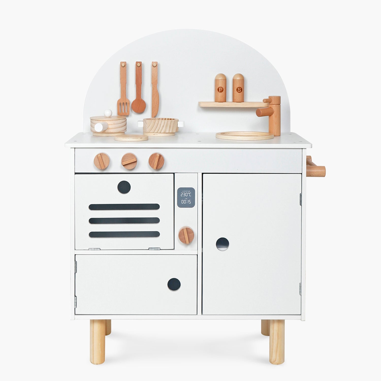 Cocina Infantil de Madera Chiara Blanco