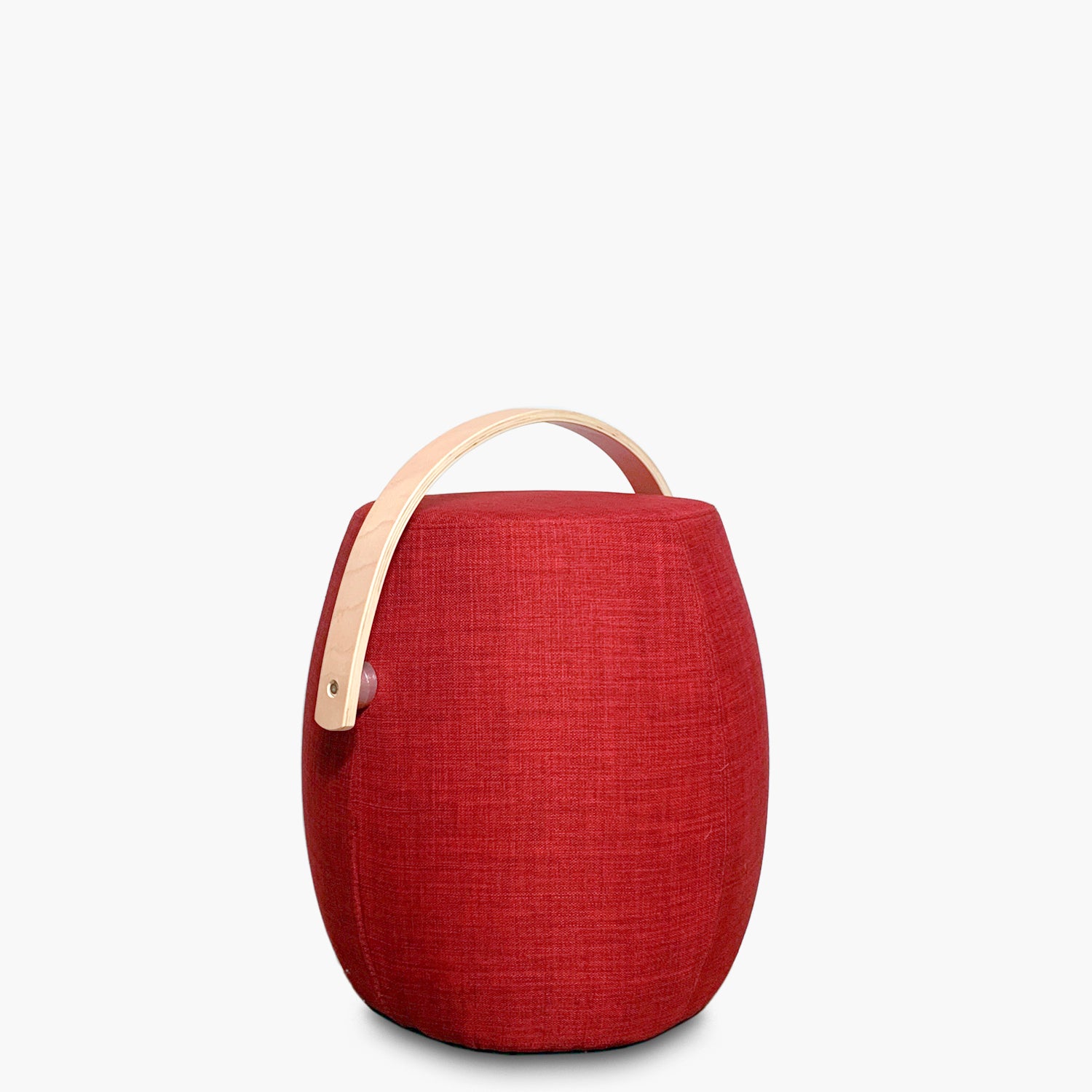 Pouf Asa de Madera LT Rojo