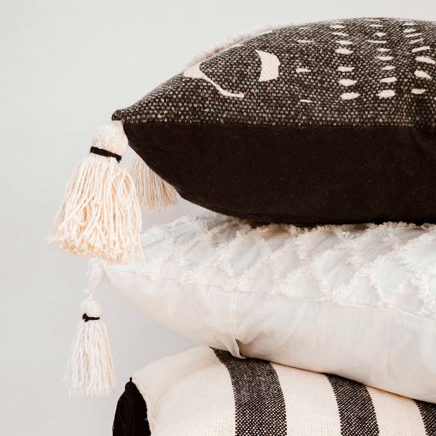 Funda Cojin Algodon Boa 60x60