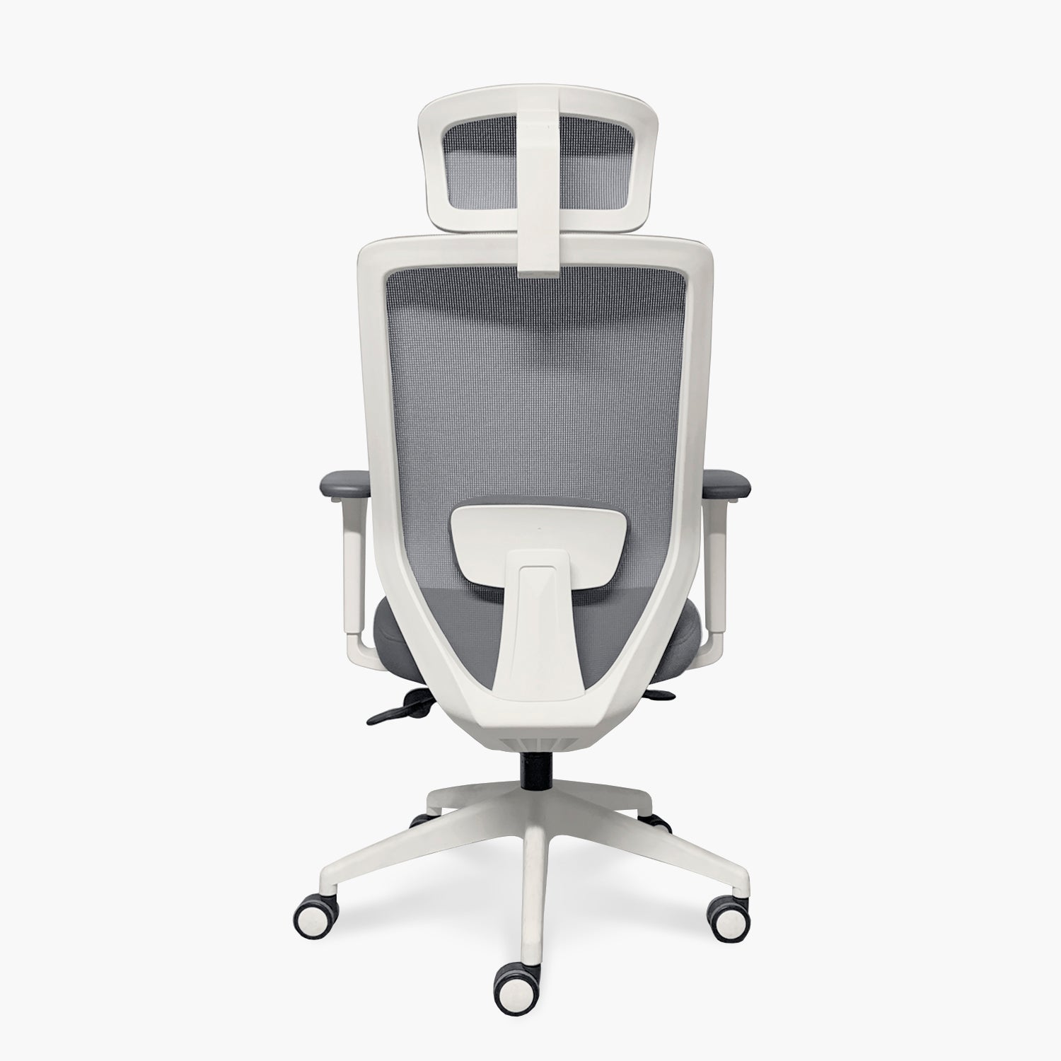 Silla Oficina Focus Gris Claro con cabecero