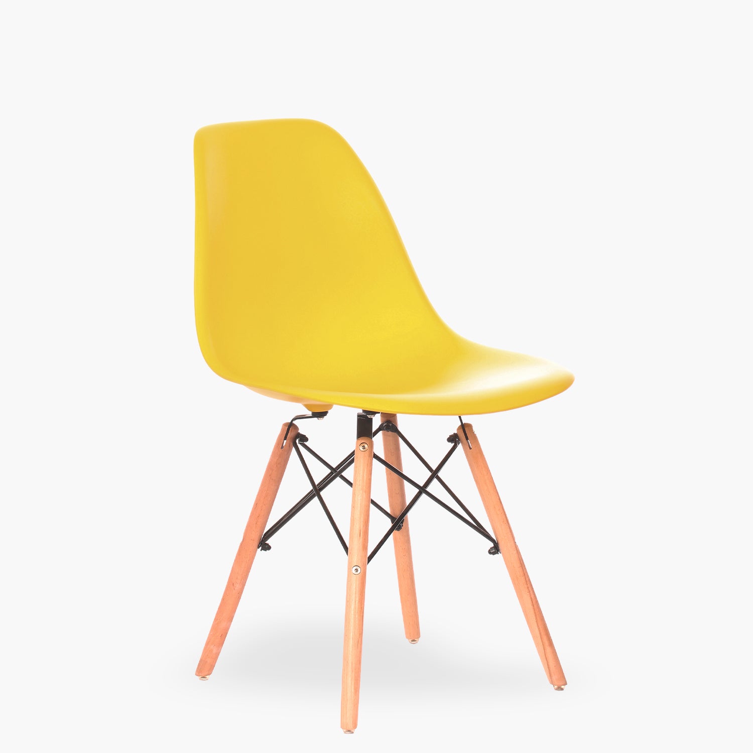 Silla DSW Réplica Eames Amarillo