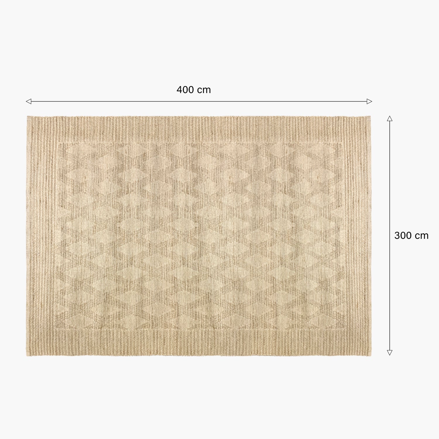 Alfombra Sisal Clay 300x400