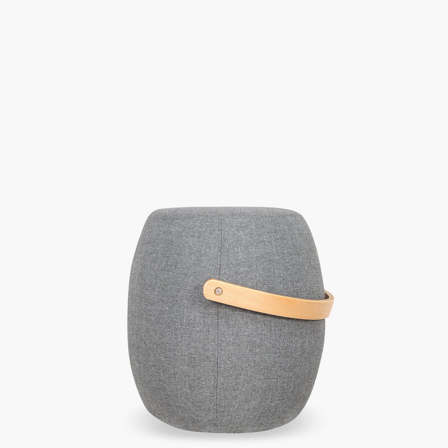 Pouf Asa de Madera LT Gris Claro