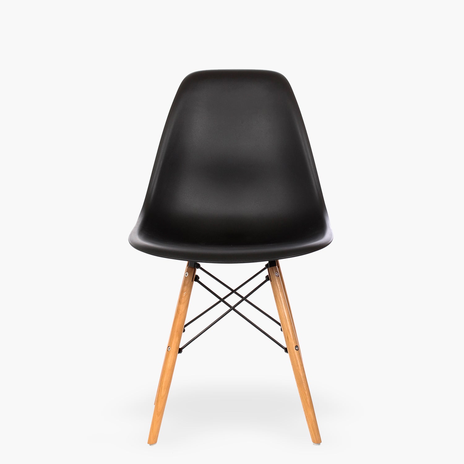 Silla DSW Réplica Eames Negro