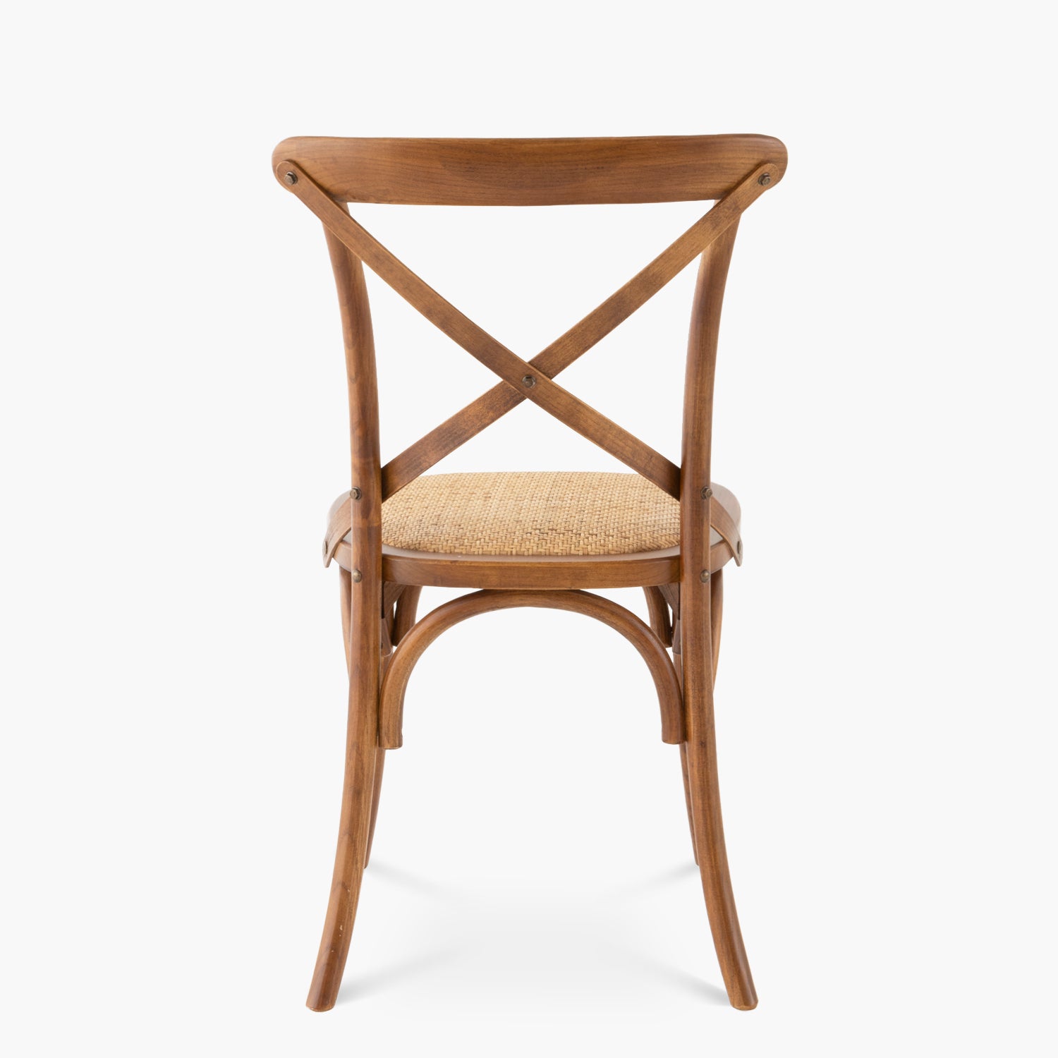 Silla Madera Tradition Rattan Nogal